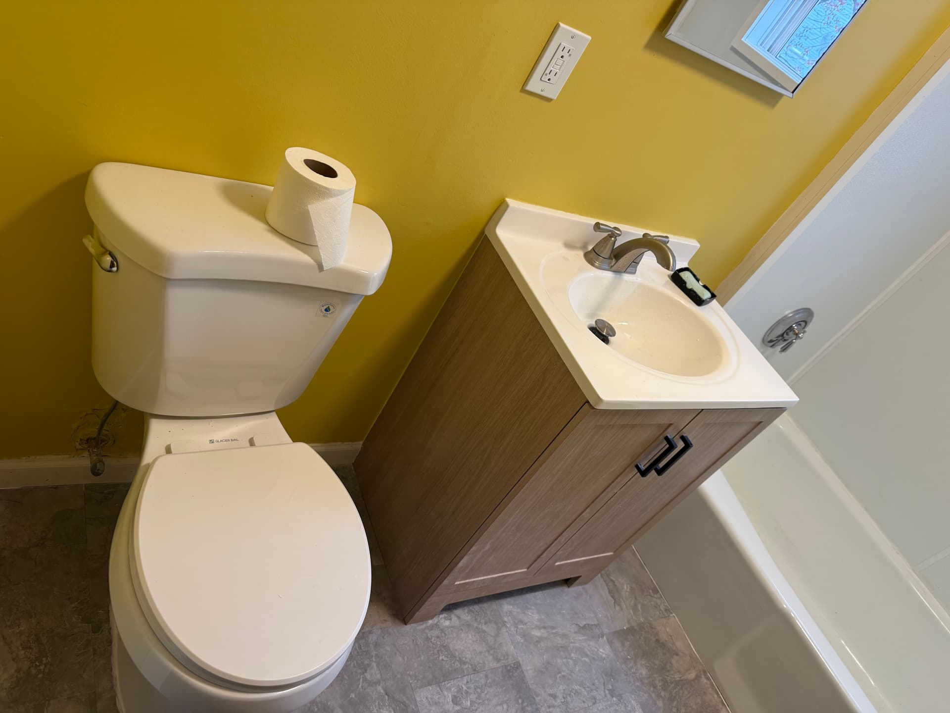 Bathroom Remodel Wrapped Up Clean in Lowell MA image