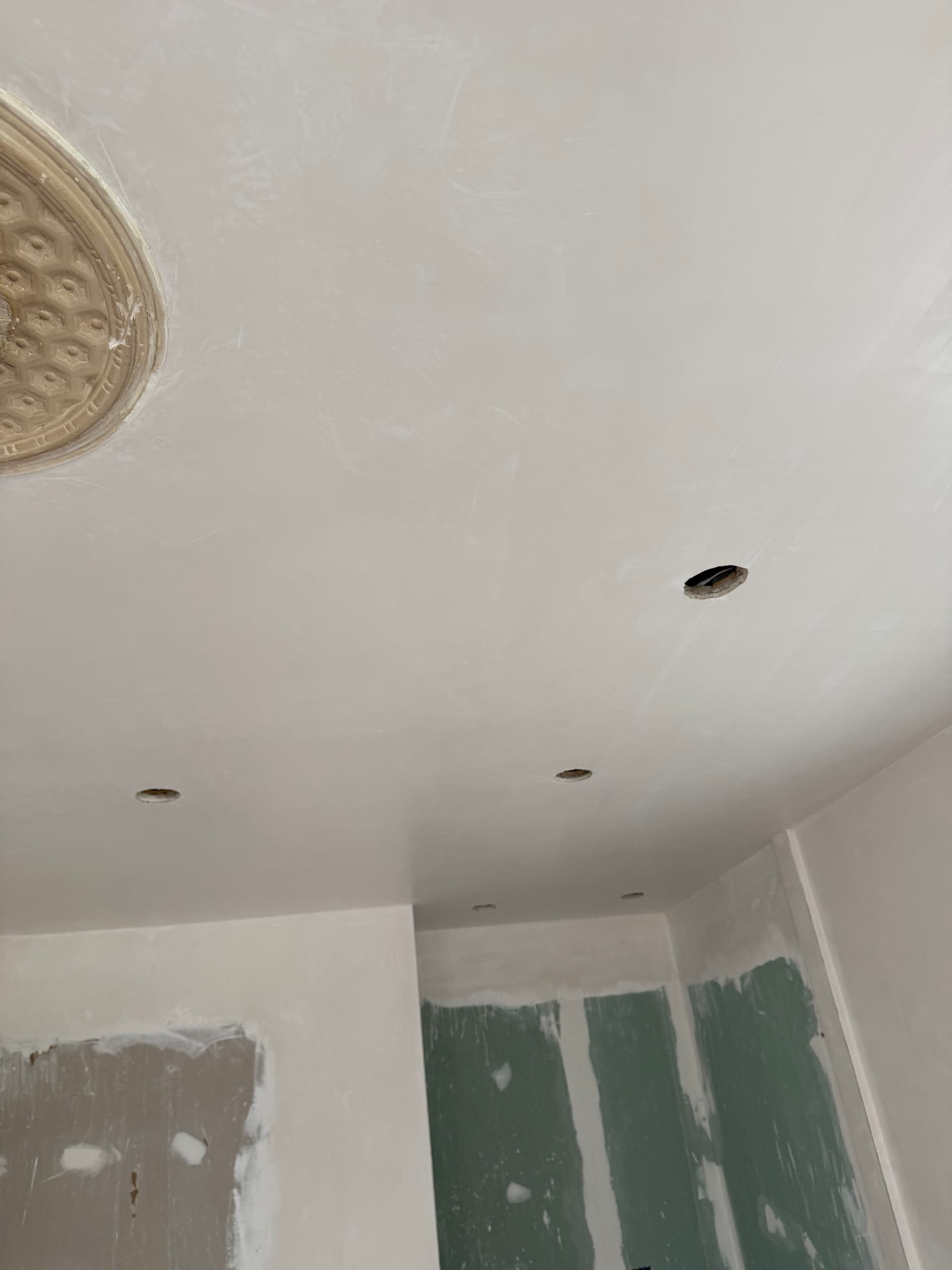 Smooth Plaster Work That Sets the Stage for a Perfect Finish