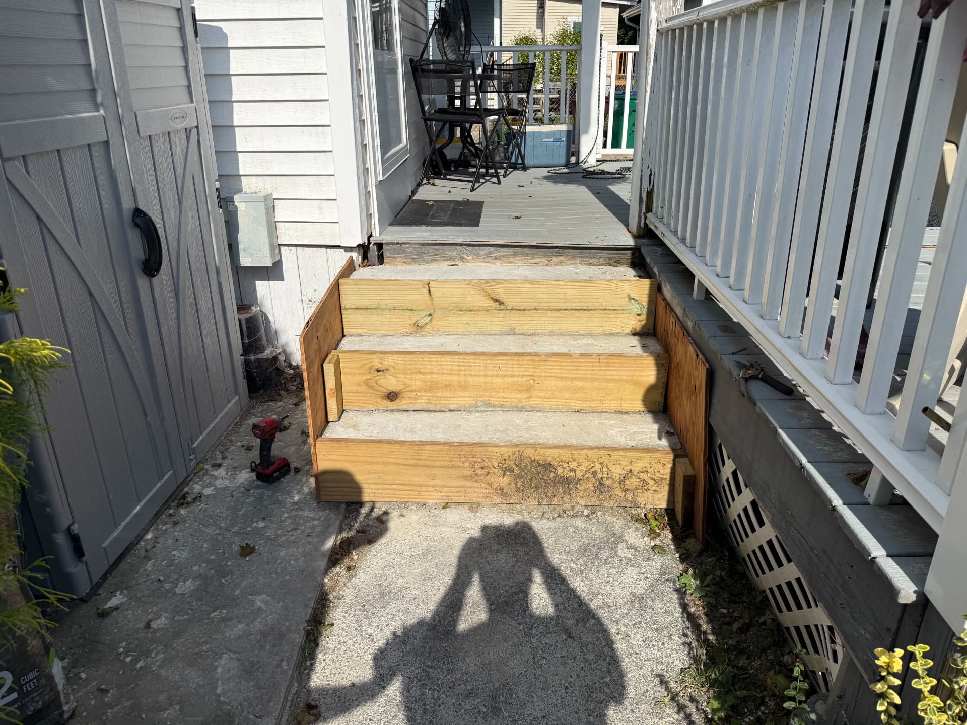 Concrete Entry Steps Built Right From the Ground Up