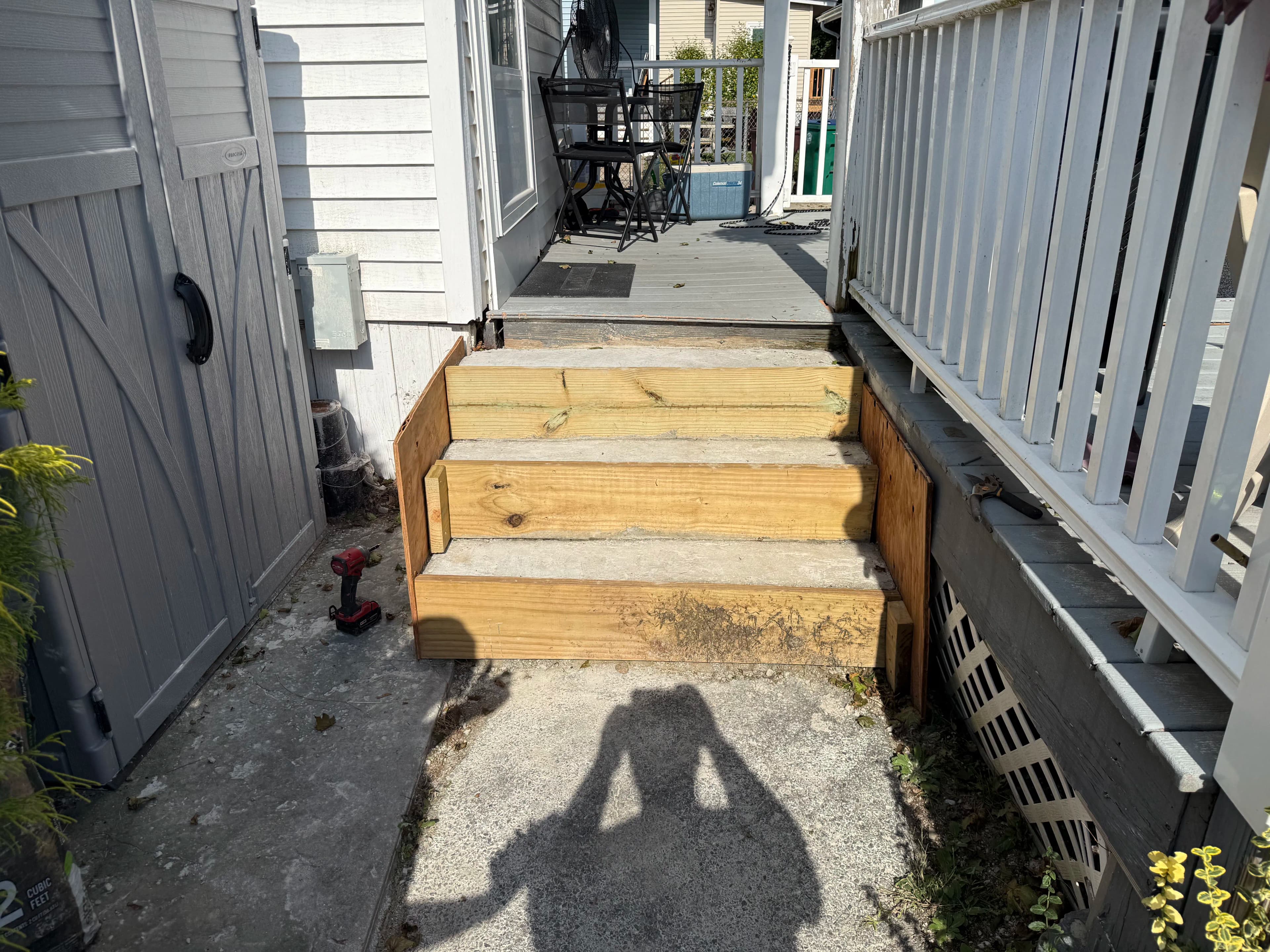 Project Concrete Entry Steps Built Right From the Ground Up image