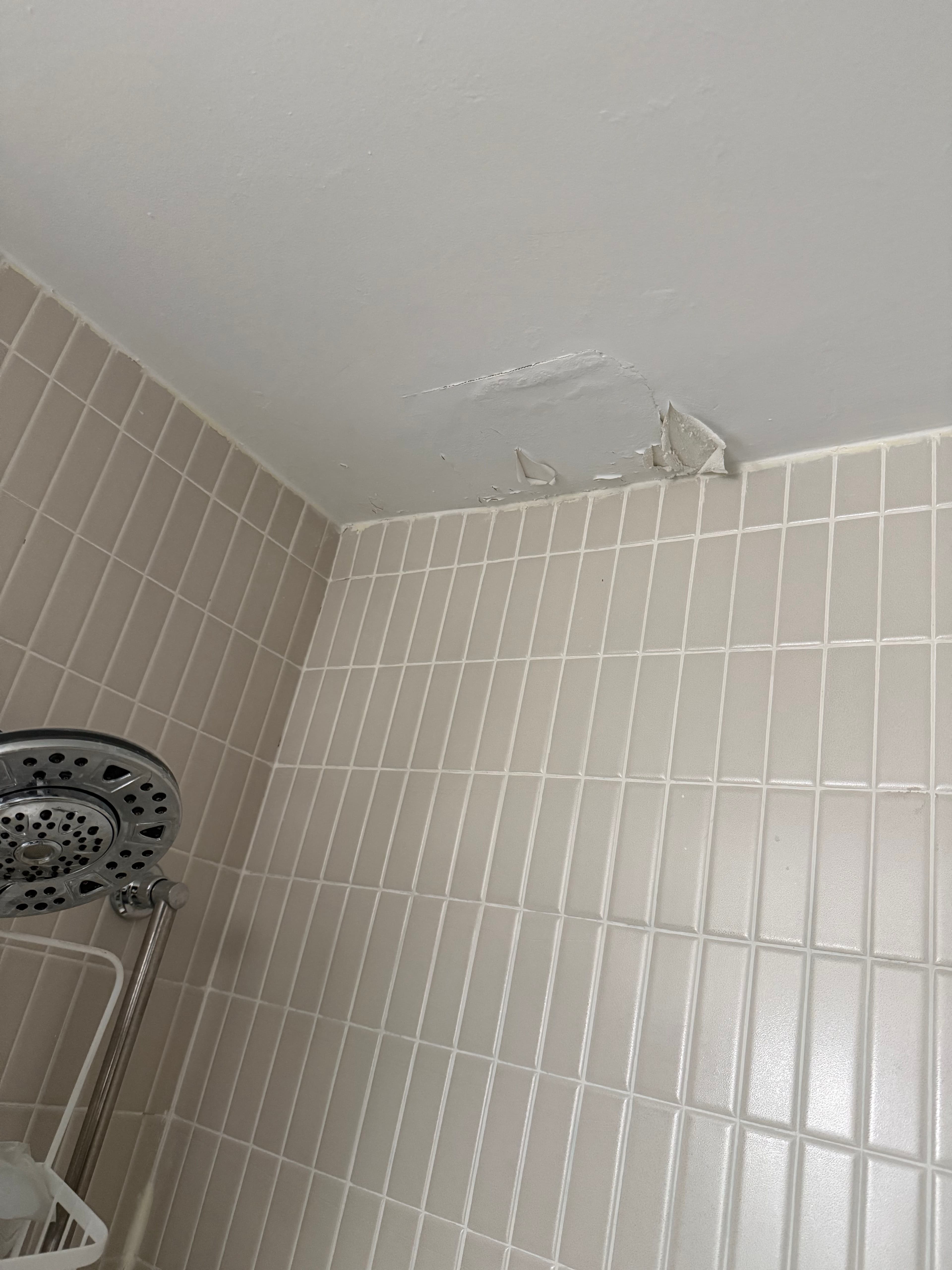 Project Leaky Tub Ceiling Repair That Stopped Water Damage Cold image