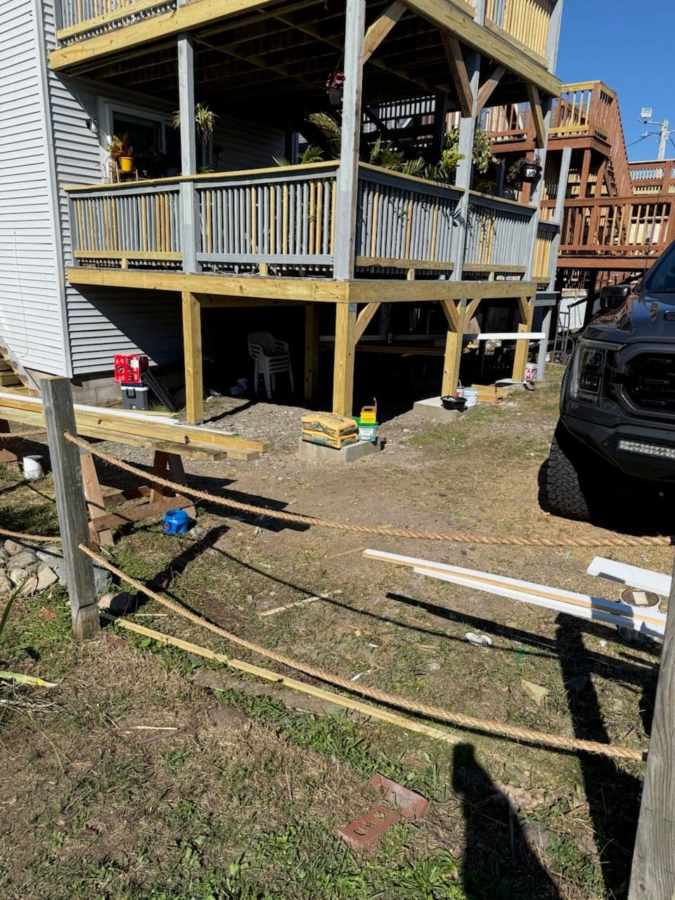 Project Upgrading Deck Support for Peace of Mind image