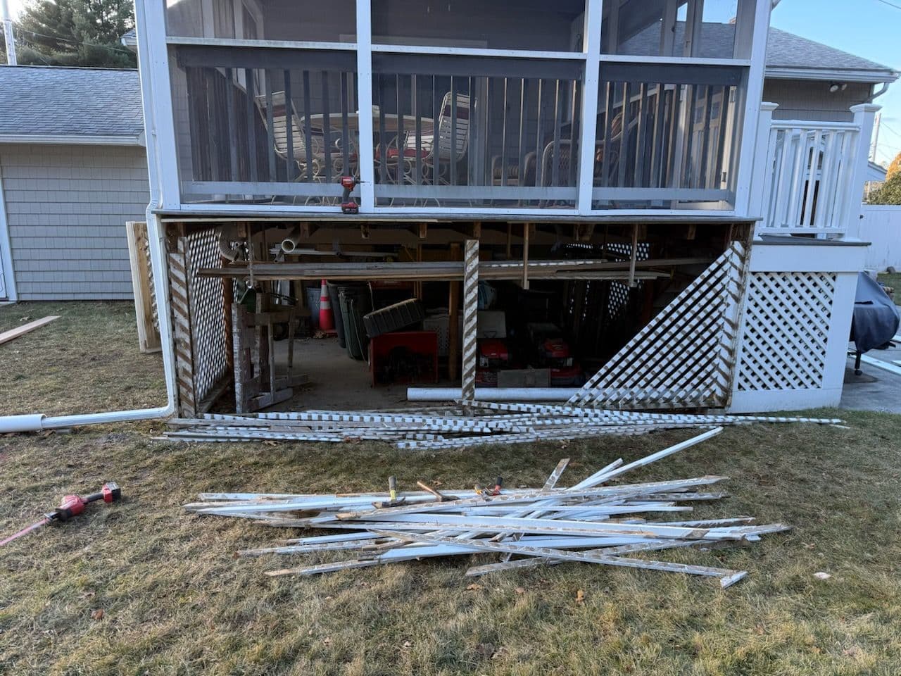 Project Expert Deck Rebuild with Lattice and Rot Repair image
