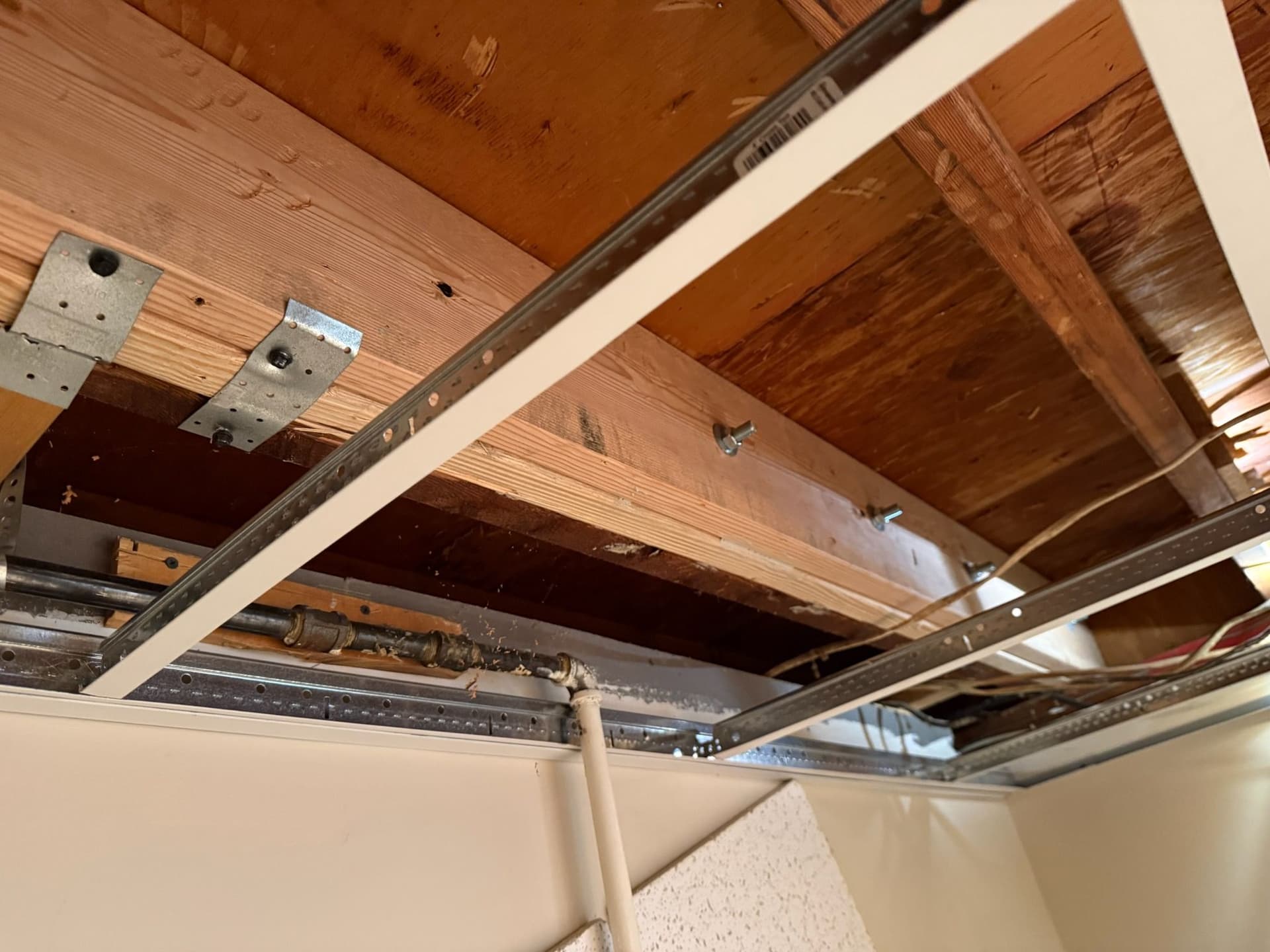 Ceiling Renovation to Fix Sagging Floor image