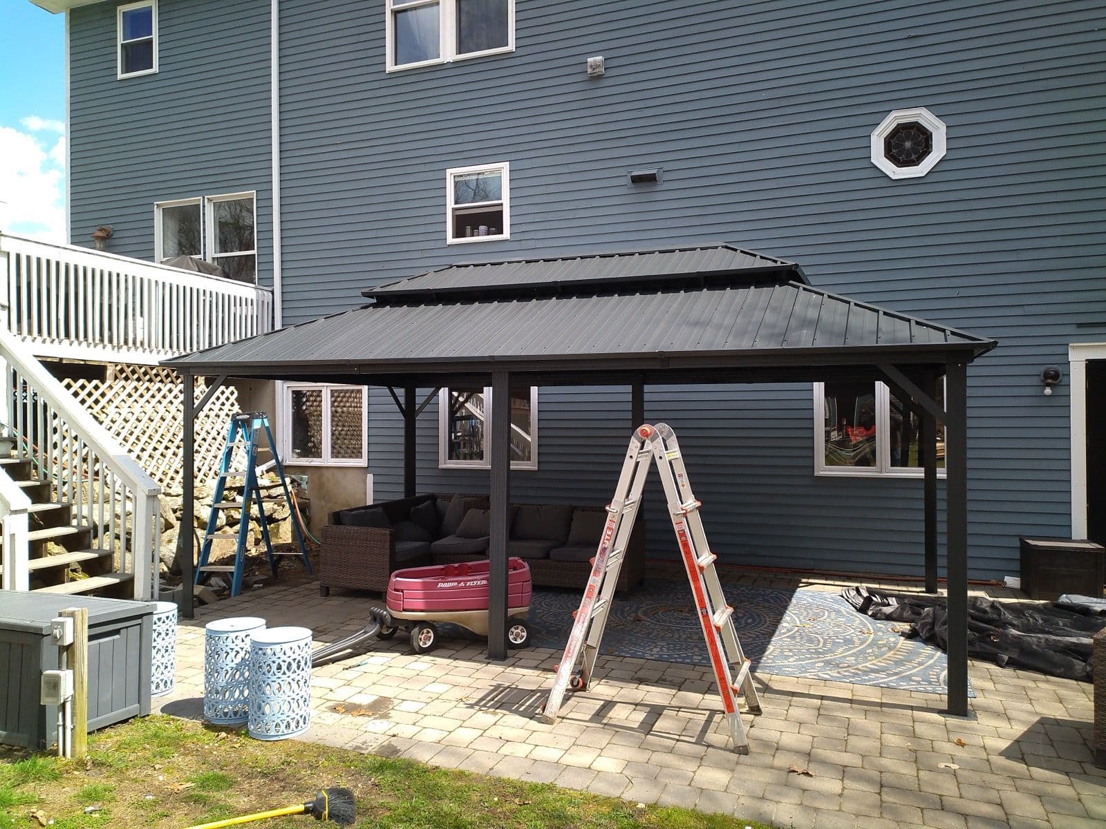 Stunning Pergola Installation for Outdoor Living image